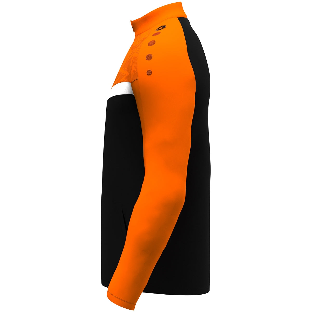 JAKO Polyesterjacke Iconic 9324 schwarz/neonorange