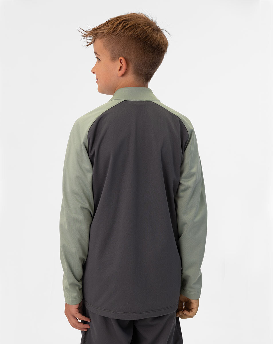 JAKO Polyesterjacke Iconic 9324 anthra light/mintgrün/soft grey