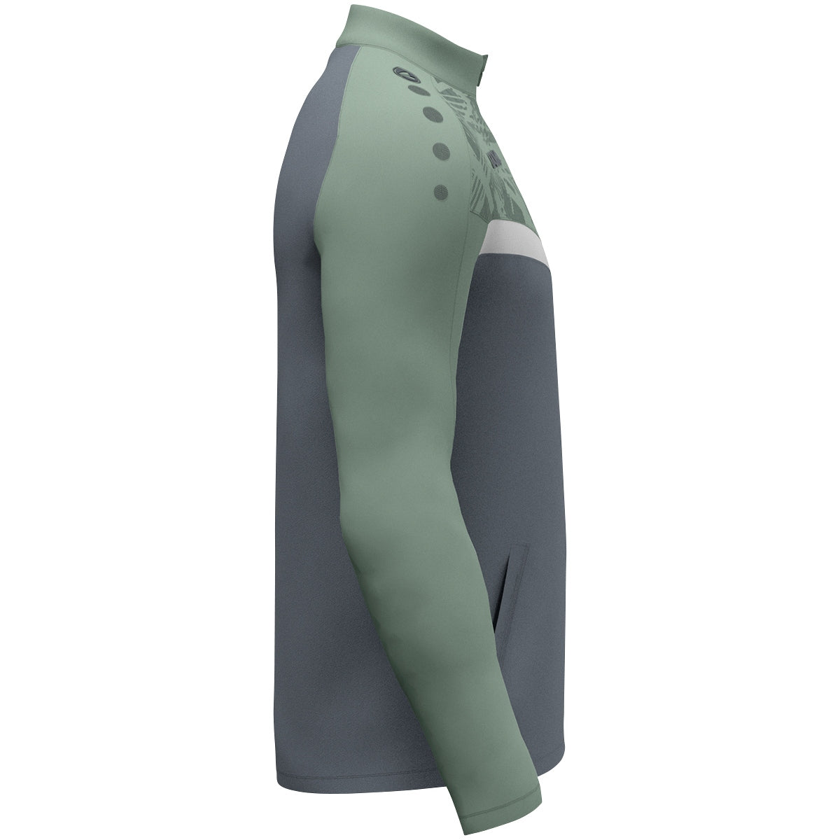 JAKO Polyesterjacke Iconic 9324 anthra light/mintgrün/soft grey