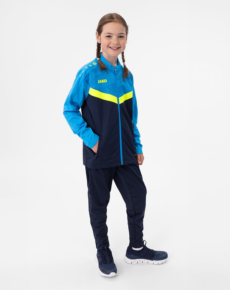 JAKO Polyesterjacke Iconic 9324 marine/JAKO blau/neongelb