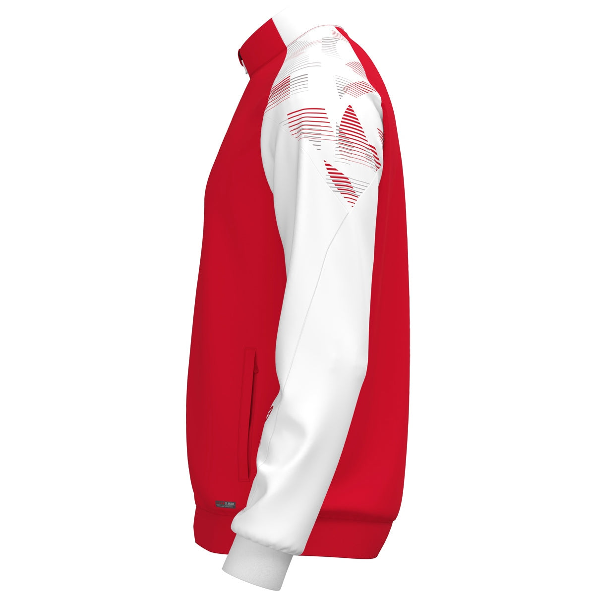 JAKO Polyesterjacke Sonic rot/weiß