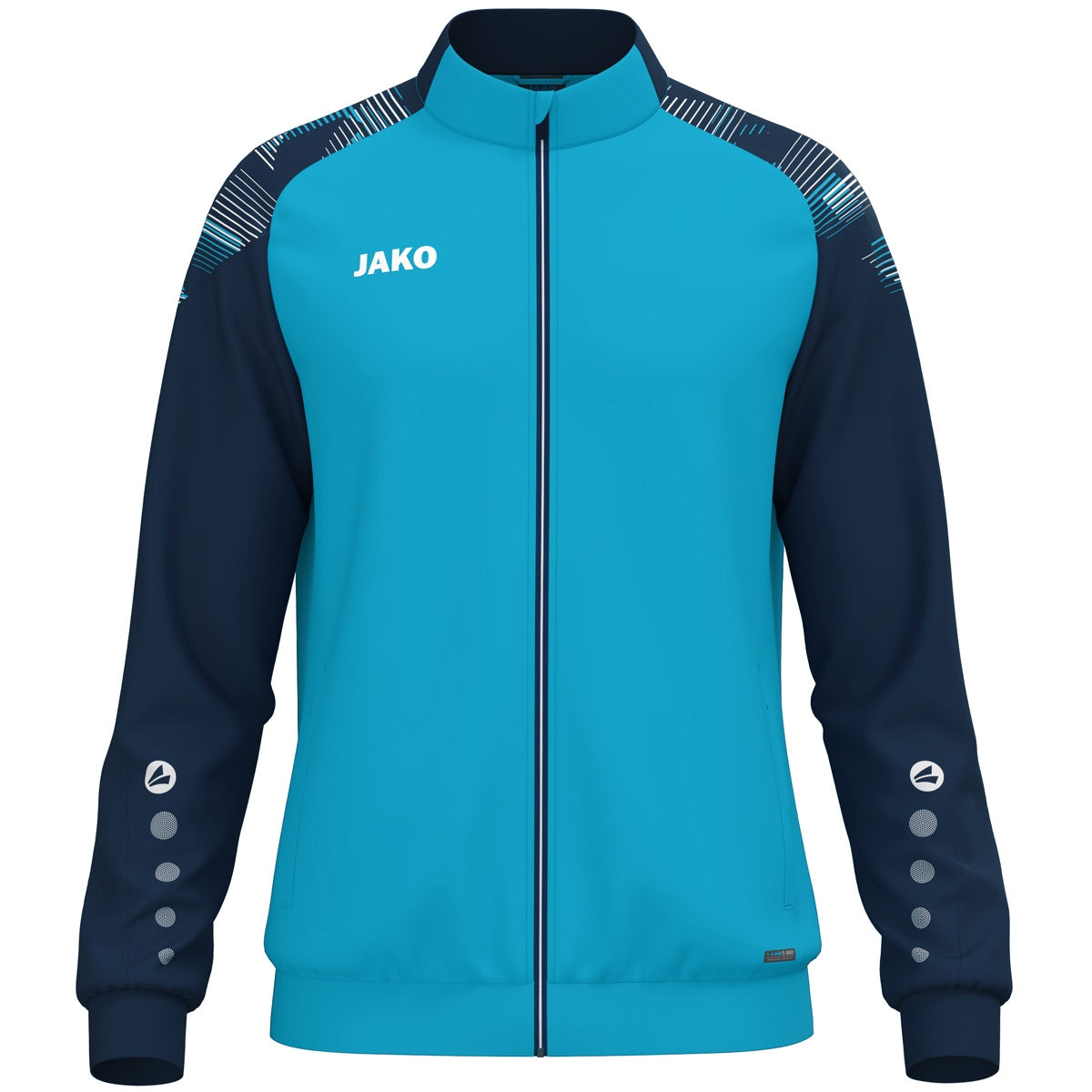 JAKO Polyesterjacke Sonic aqua/marine
