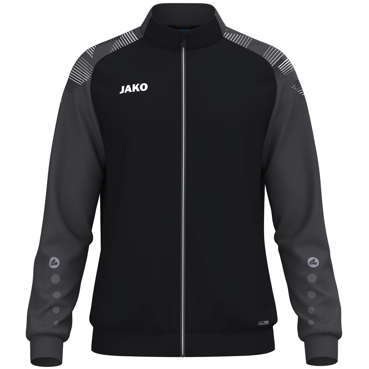 JAKO Polyesterjacke Sonic schwarz/anthrazit