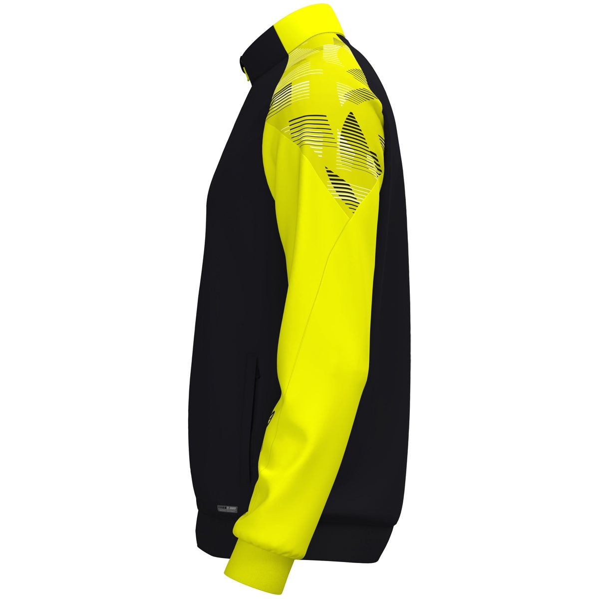 JAKO Polyesterjacke Sonic schwarz/neongelb