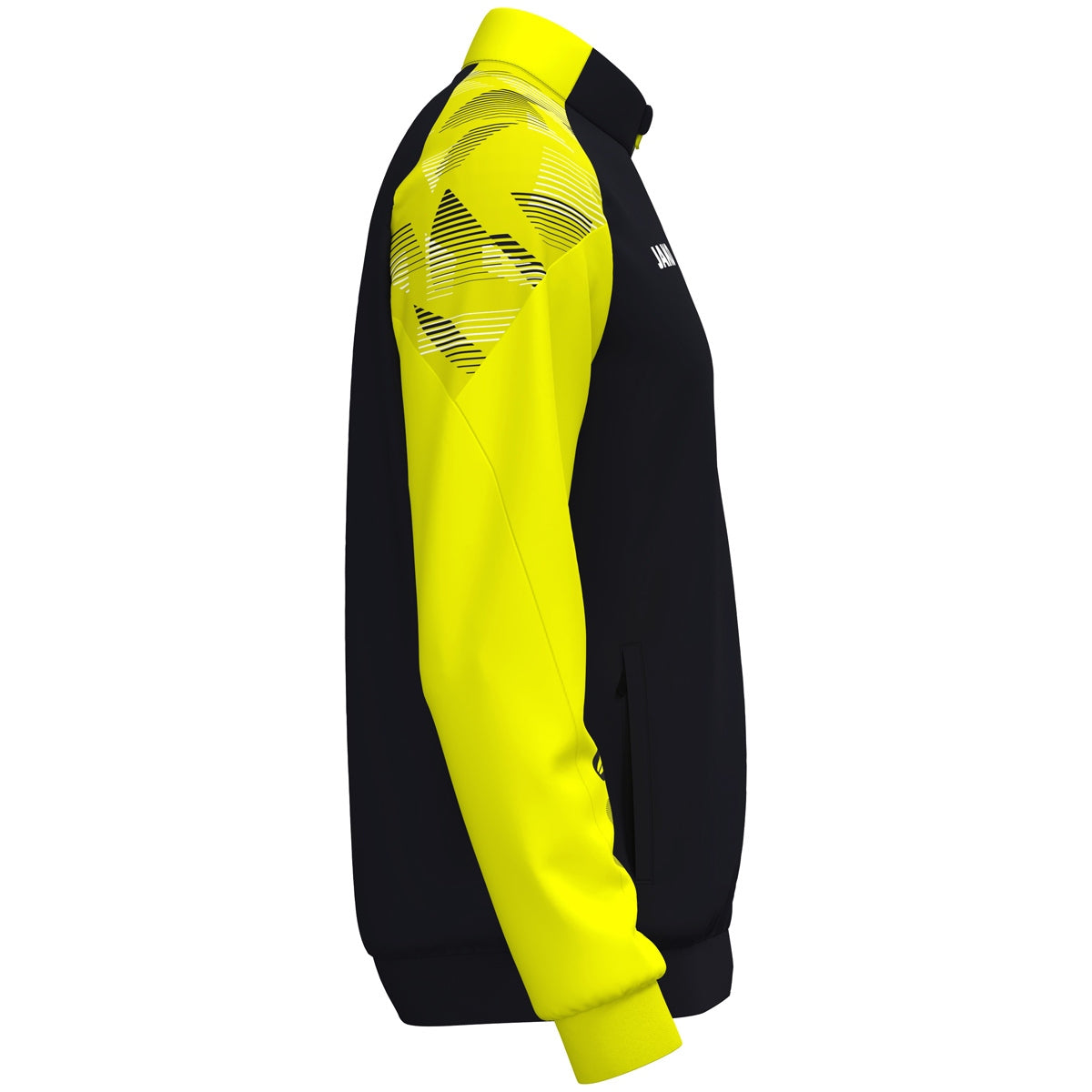 JAKO Polyesterjacke Sonic schwarz/neongelb