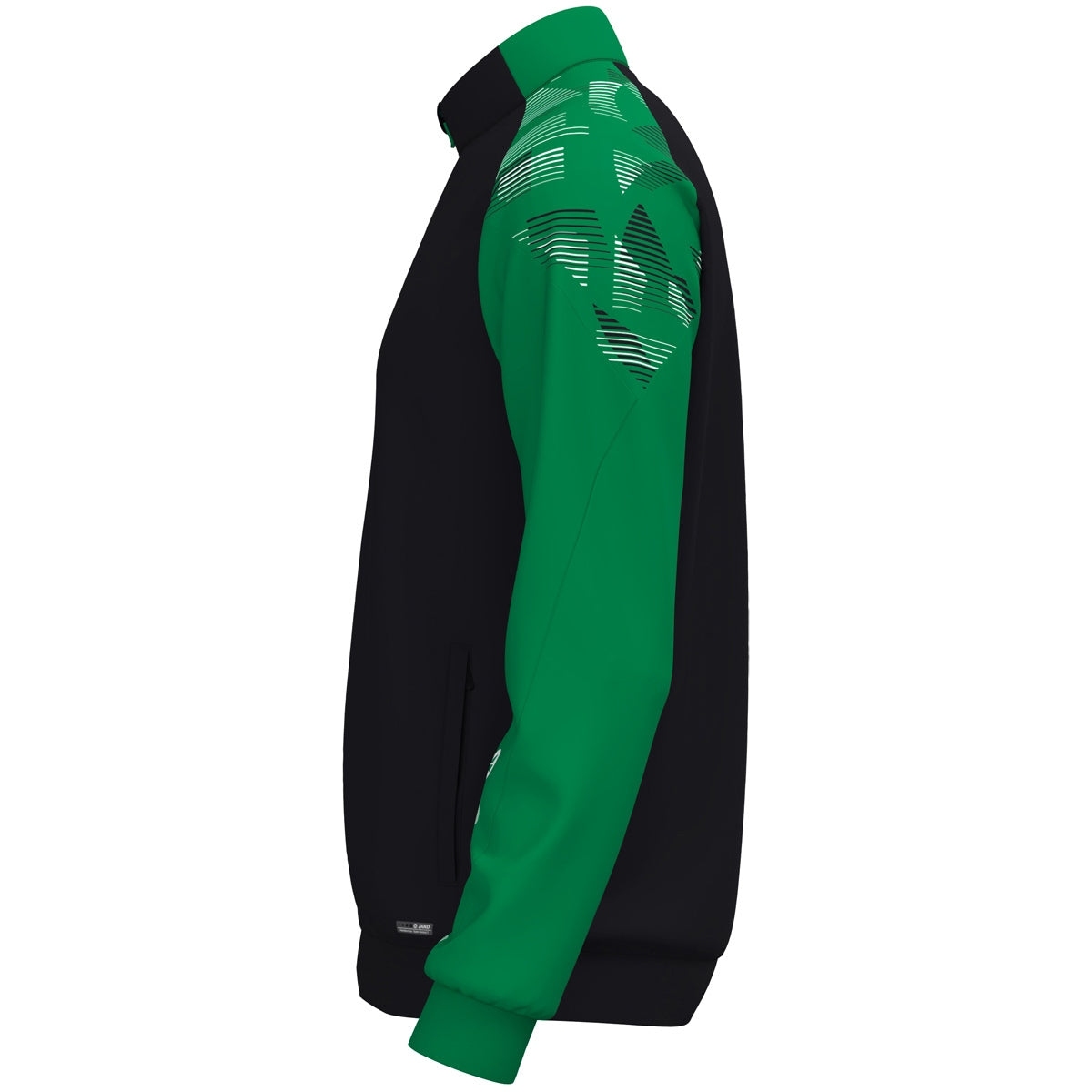 JAKO Polyesterjacke Sonic schwarz/grün