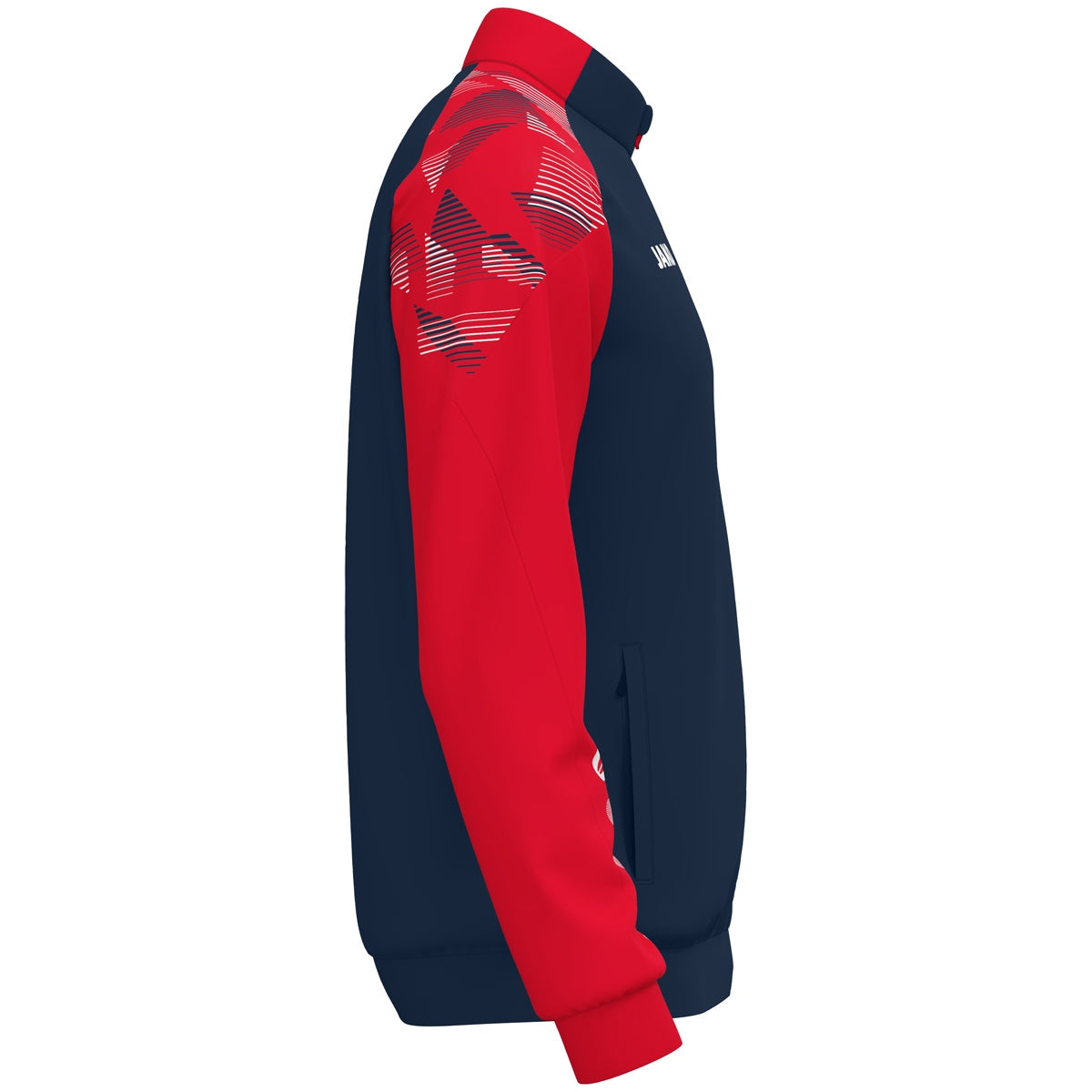 JAKO Polyesterjacke Sonic marine/rot