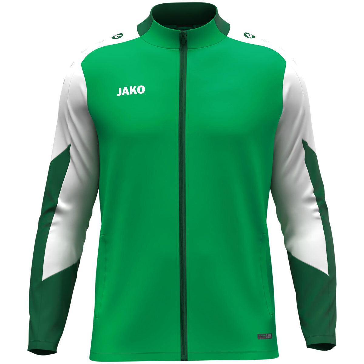 JAKO Polyesterjacke Dynamic grün/weiß/dunkelgrün
