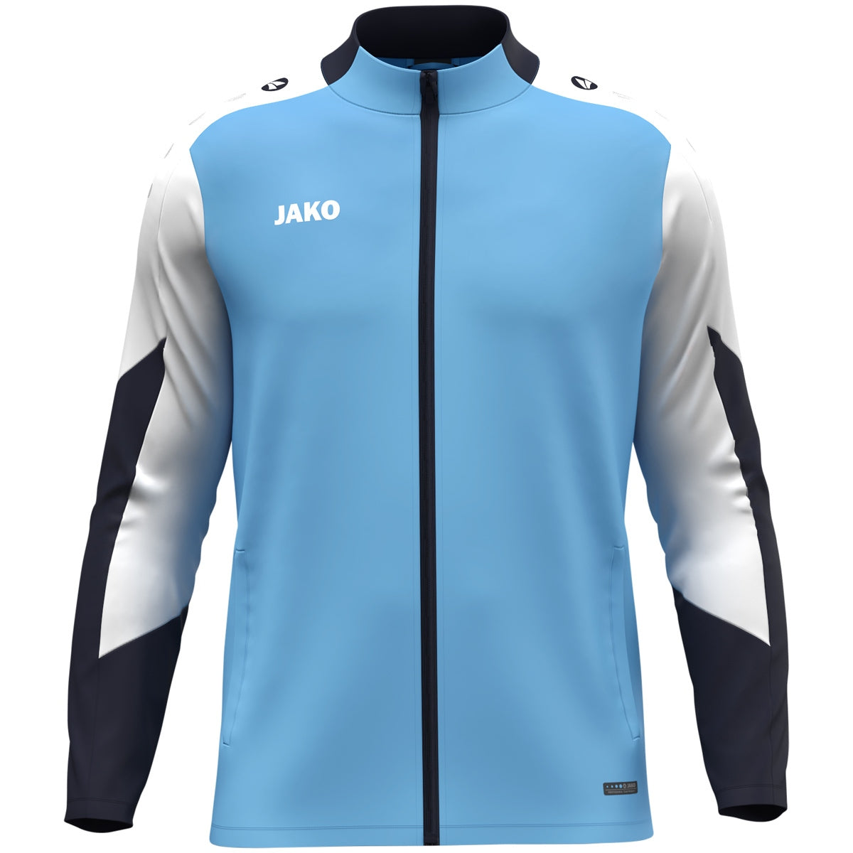 JAKO Polyesterjacke Dynamic skyblue/weiß/marine