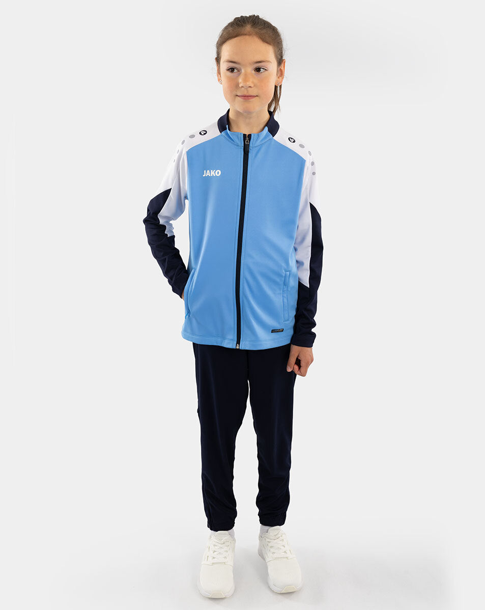 JAKO Polyesterjacke Dynamic skyblue/weiß/marine