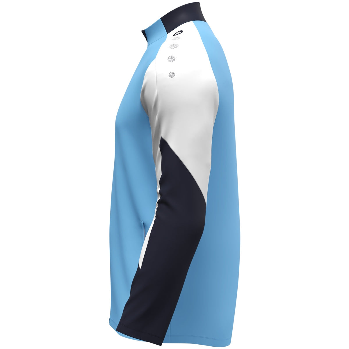JAKO Polyesterjacke Dynamic skyblue/weiß/marine