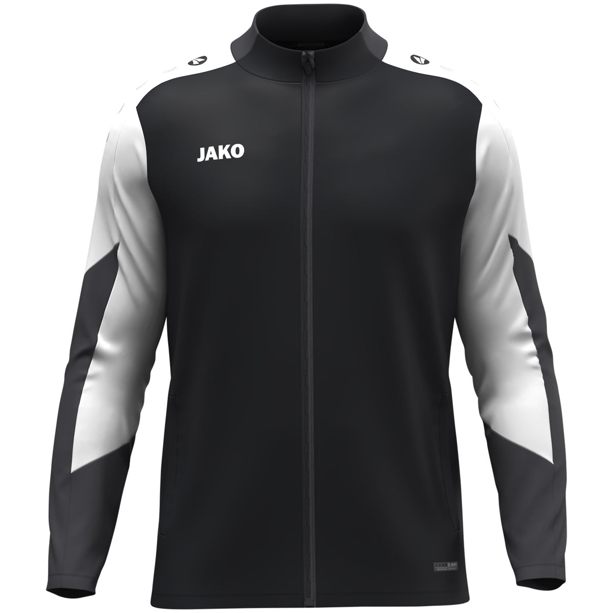 JAKO Polyesterjacke Dynamic schwarz/weiß/anthrazit