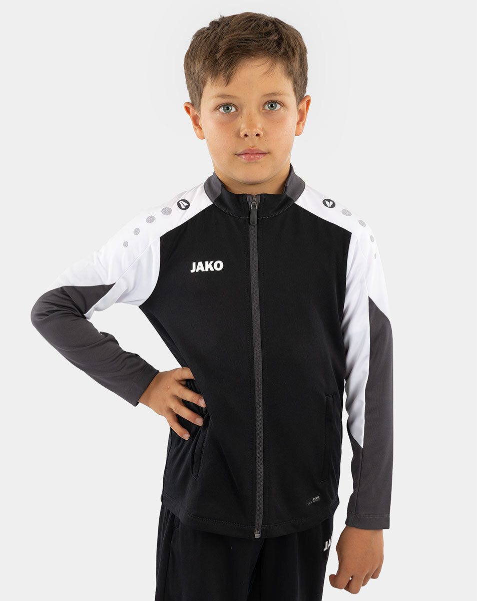 JAKO Polyesterjacke Dynamic schwarz/weiß/anthrazit