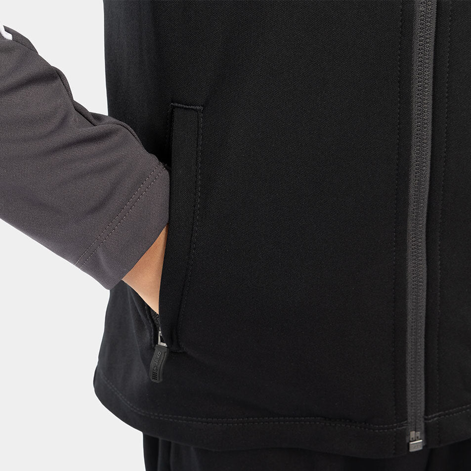 JAKO Polyesterjacke Dynamic schwarz/weiß/anthrazit