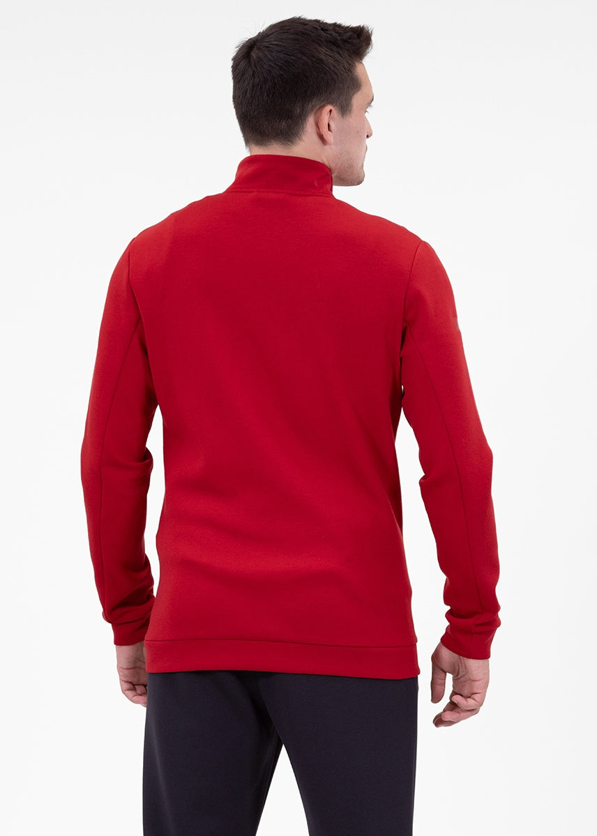 JAKO Jacke Pro Casual chili rot