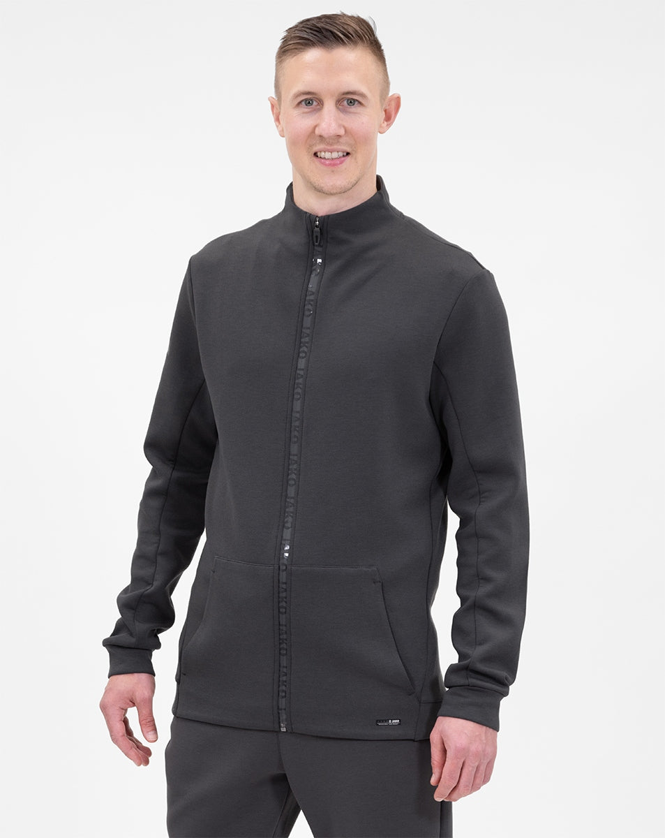 JAKO Jacke Pro Casual aschgrau