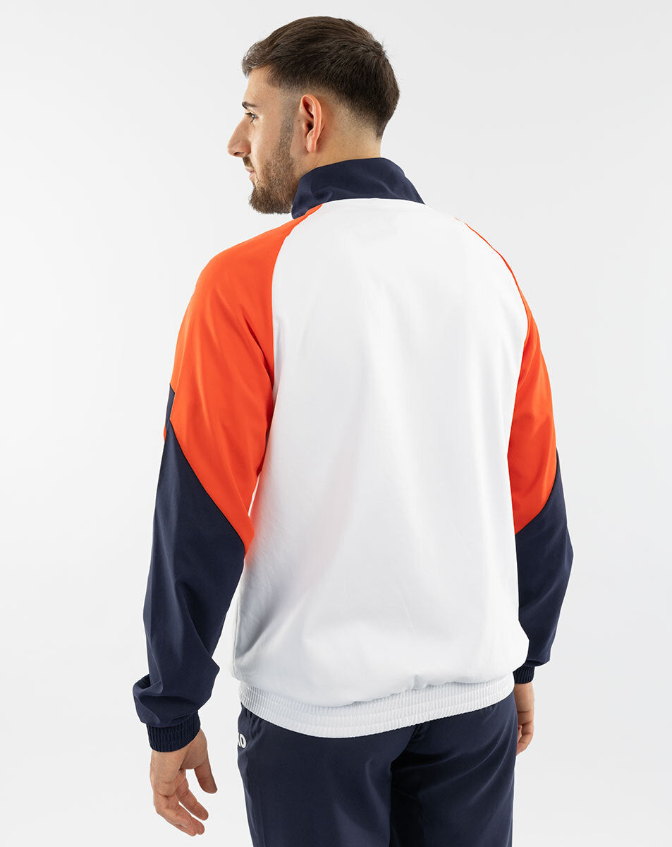 JAKO Webjacke Dynamic weiß/coral/marine