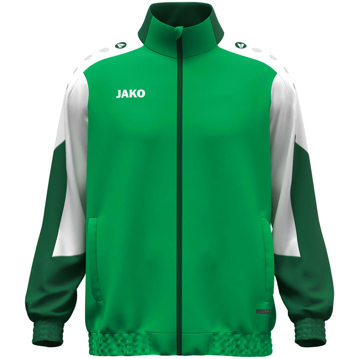 JAKO Webjacke Dynamic grün/weiß/dunkelgrün