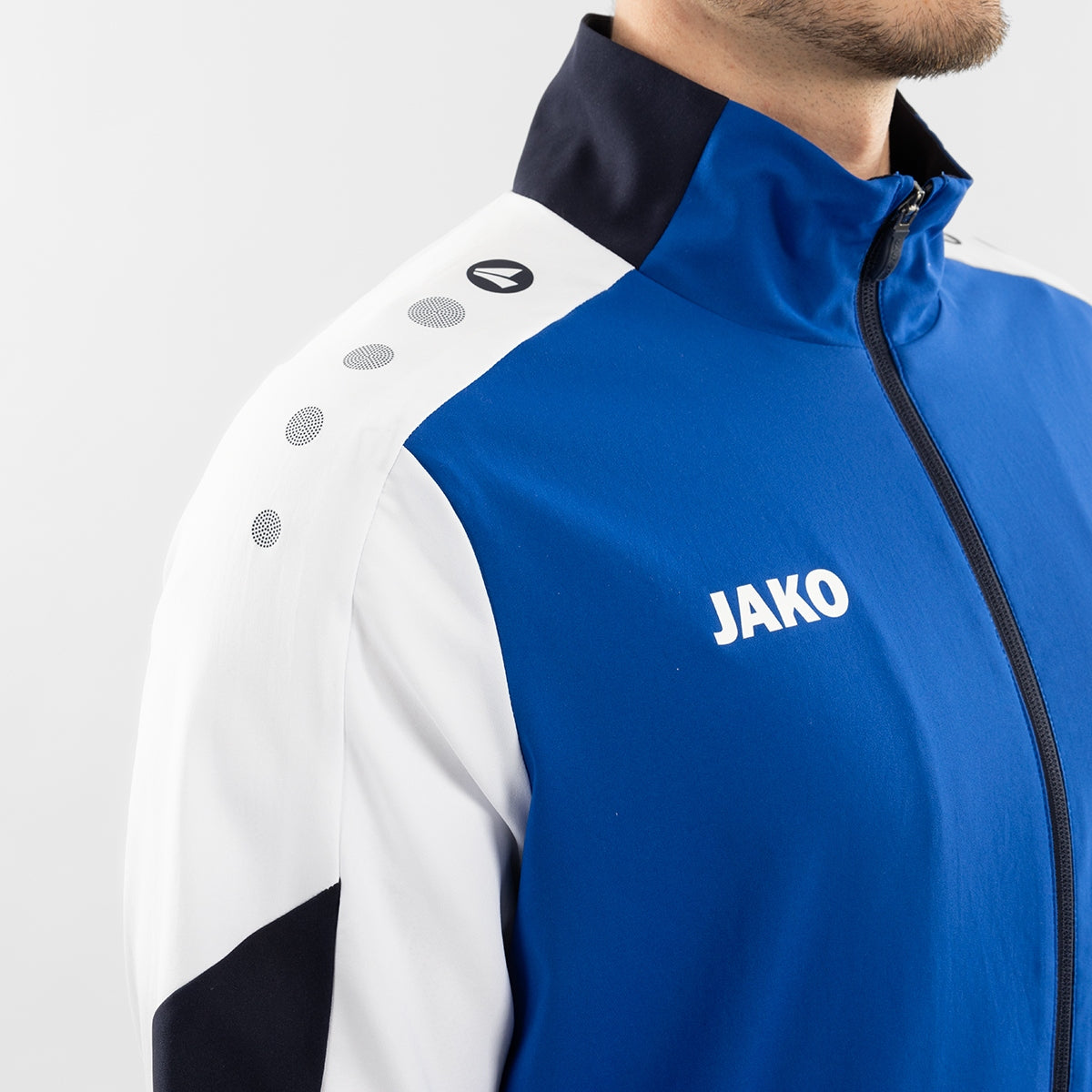 JAKO Webjacke Dynamic royal/weiß/marine