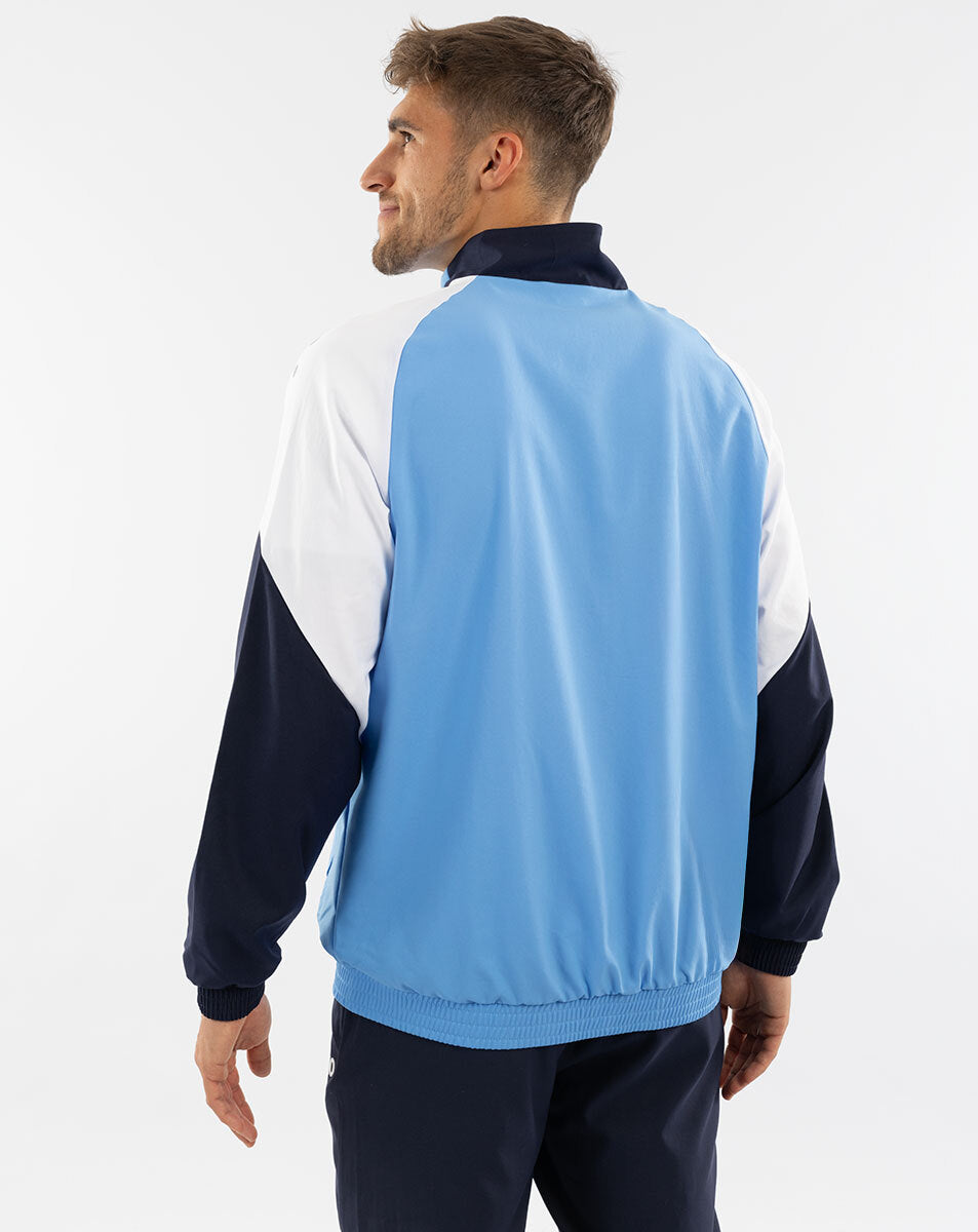 JAKO Webjacke Dynamic skyblue/weiß/marine