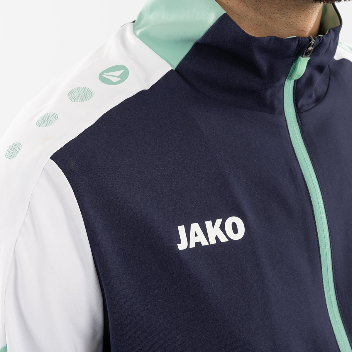 JAKO Webjacke Dynamic marine/weiß/minze