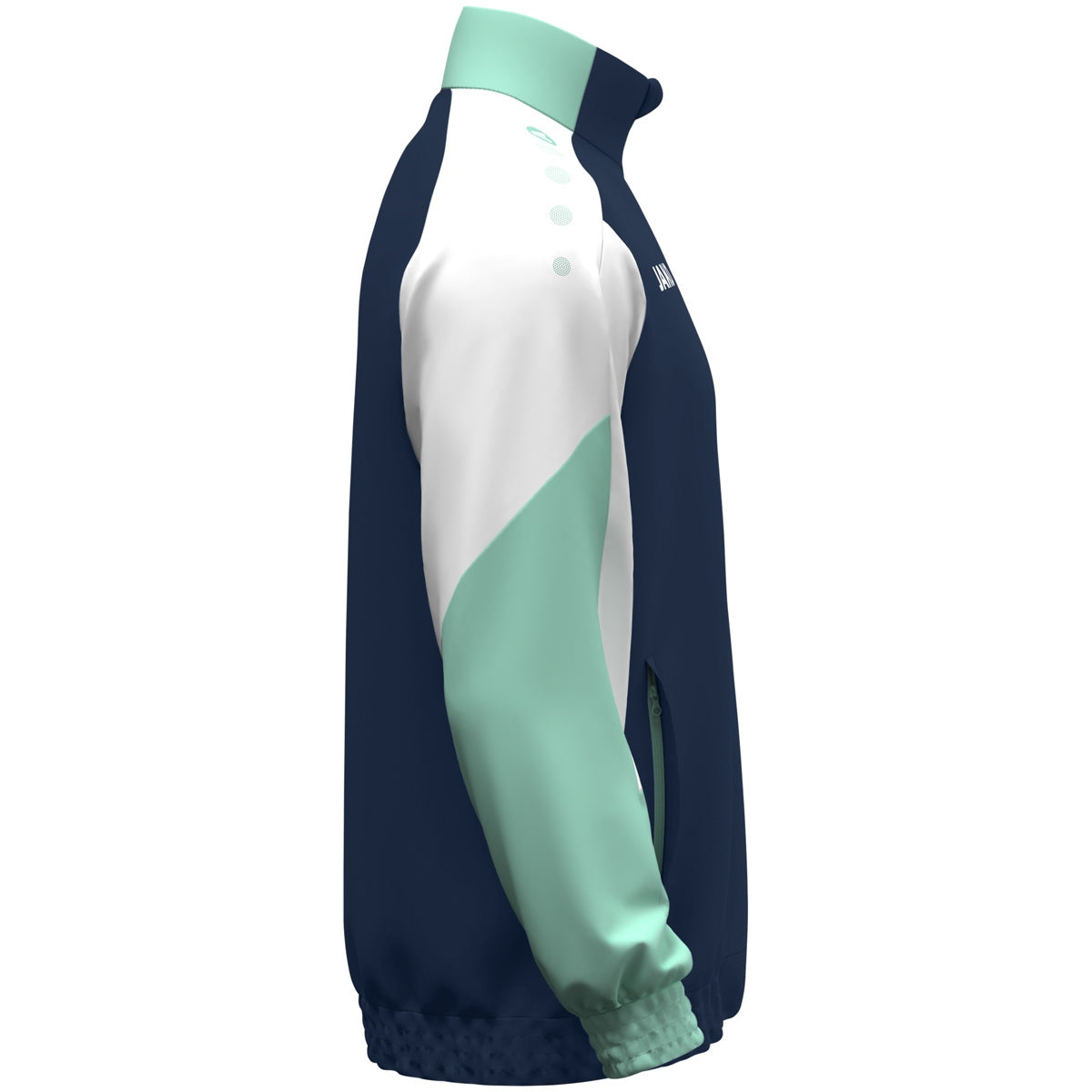 JAKO Webjacke Dynamic marine/weiß/minze
