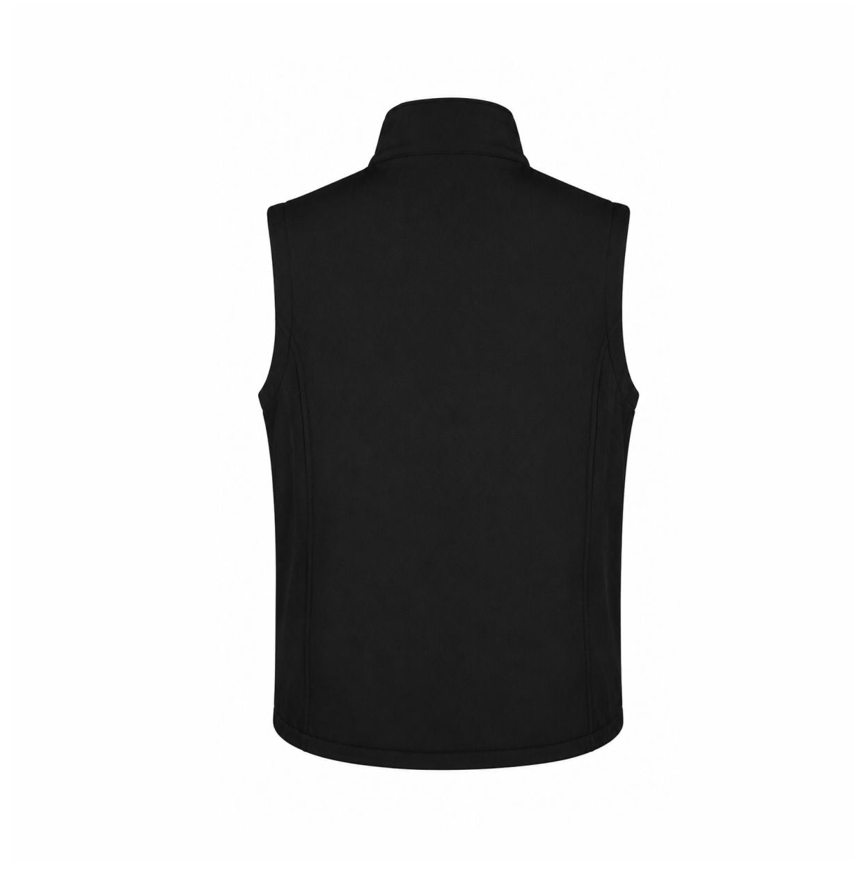 Softshell Bodywarmer Result Schwarz/Orange Rückseite