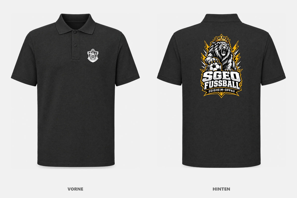 SG Edigheim-Oppau Polo Motiv Löwe – vorne und hinten