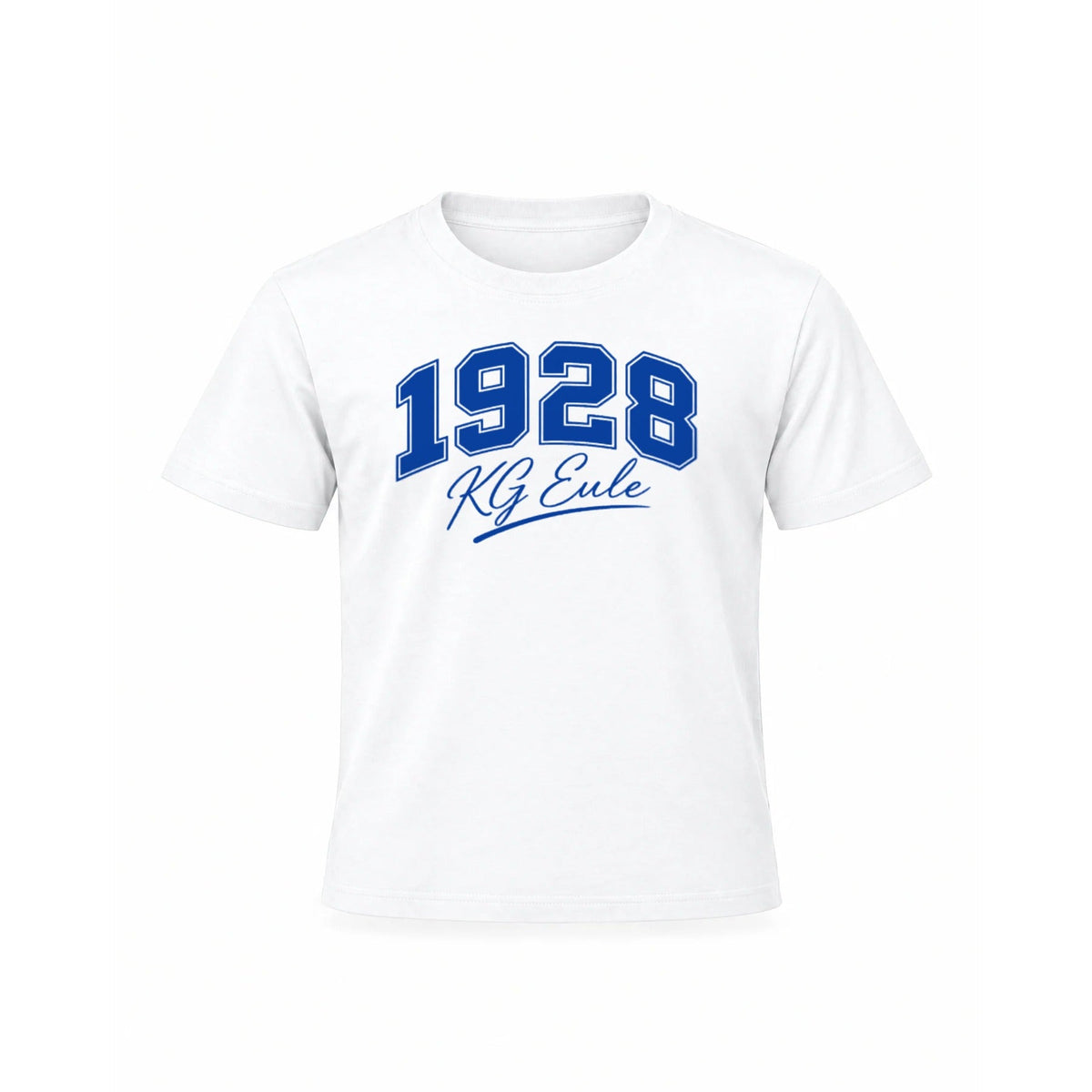 KG Eule 1928 Jubiläumsshirt SOL'S Imperial Kids – weiß – Vorderseite