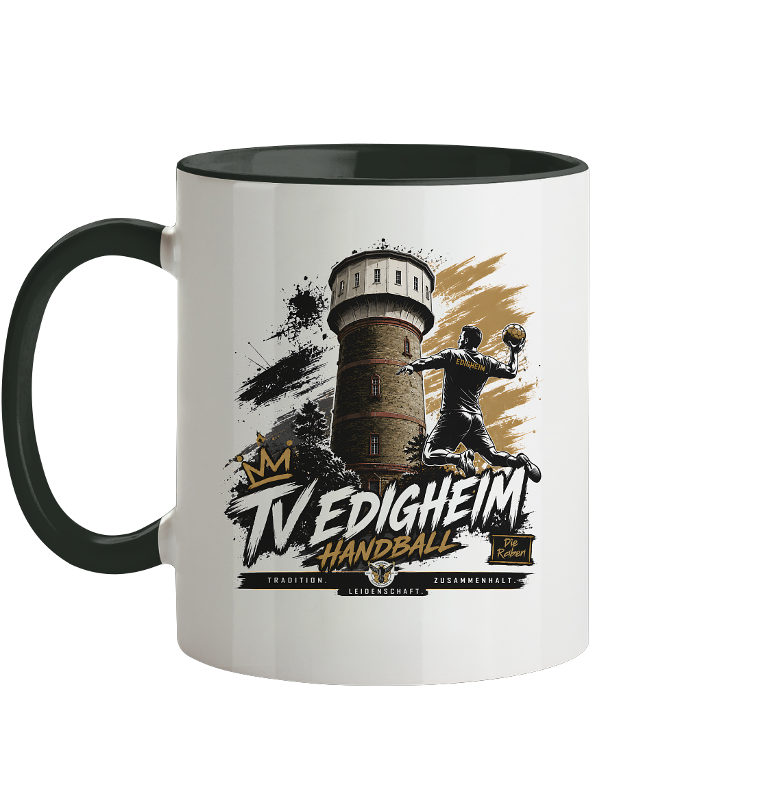 TVE Wasserturm - Tasse zweifarbig