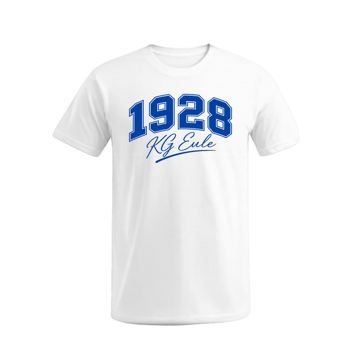 KG Eule 1928 T-Shirt Promodoro Premium – White – Vorderseite