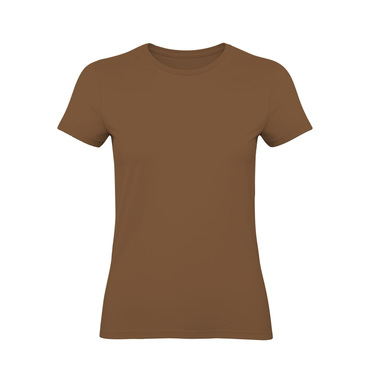 T-Shirt B&C #E190 Damen Chocholate