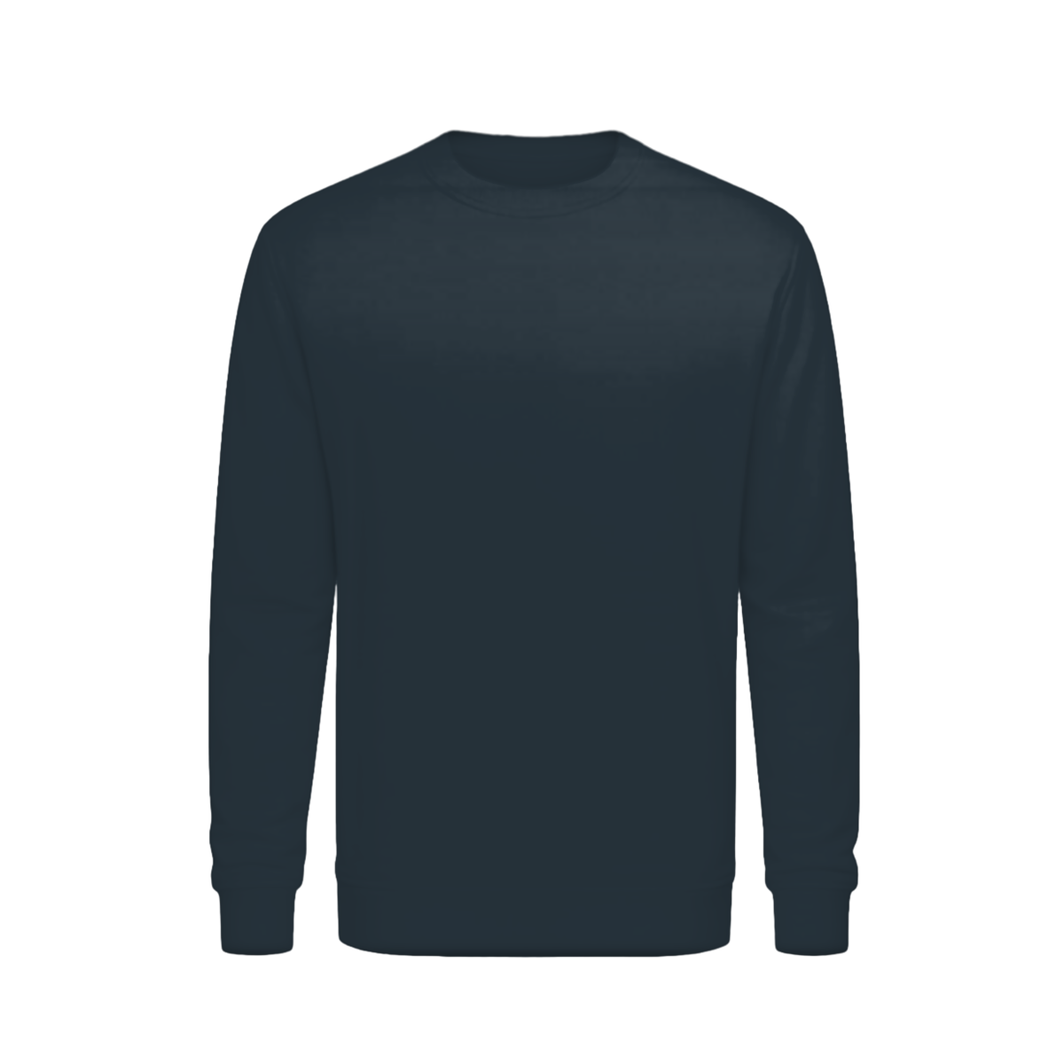 Sweat B&C Crew Dark Grey Solid