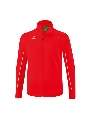 ERIMA LIGA STAR Polyester Trainingsjacke rot/weiß – Vorderansicht