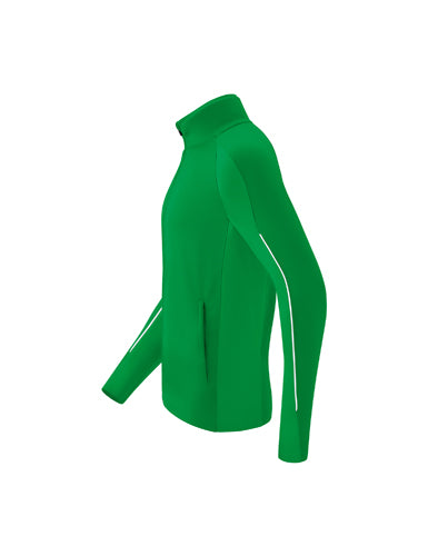ERIMA LIGA STAR Polyester Trainingsjacke smaragd/weiß – Seitenansicht
