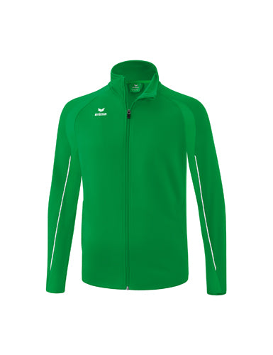 ERIMA LIGA STAR Polyester Trainingsjacke smaragd/weiß – Vorderansicht