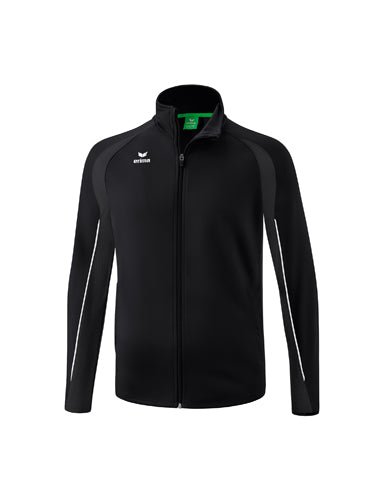ERIMA LIGA STAR Polyester Trainingsjacke schwarz/weiß – Vorderansicht