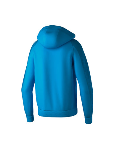 ERIMA EVO STAR Trainingsjacke mit Kapuze curacao/mykonos – Rückansicht