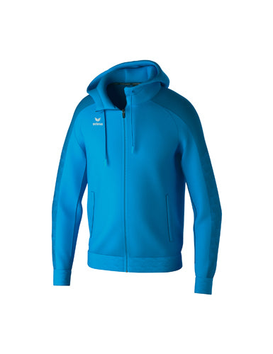 ERIMA EVO STAR Trainingsjacke mit Kapuze curacao/mykonos – Vorderansicht