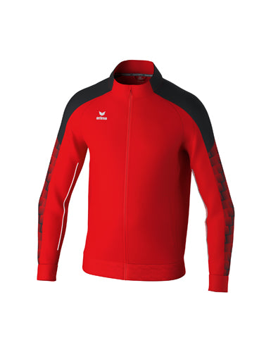 ERIMA EVO STAR Trainingsjacke rot/schwarz – Vorderansicht