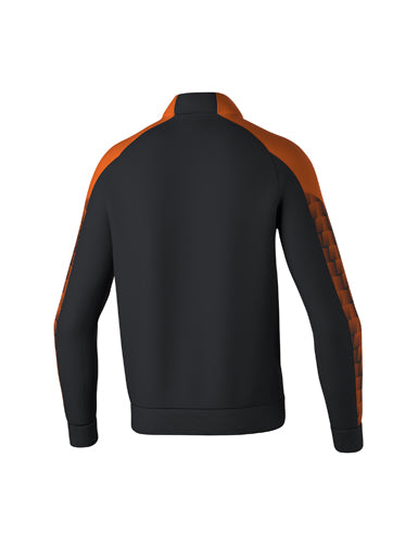 ERIMA EVO STAR Trainingsjacke schwarz/orange – Rückansicht