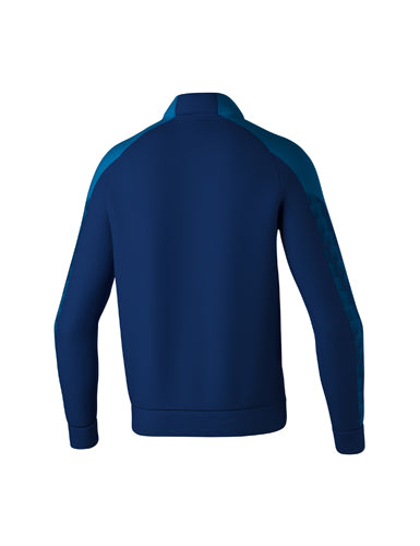 ERIMA EVO STAR Trainingsjacke new navy/mykonos blue – Rückansicht