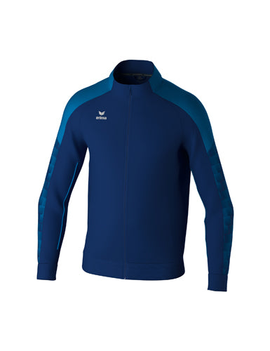 ERIMA EVO STAR Trainingsjacke new navy/mykonos blue – Vorderansicht