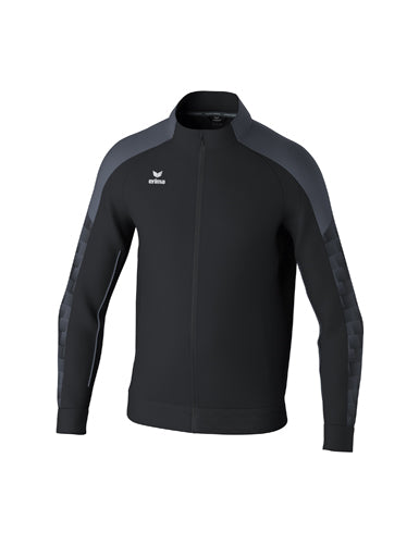 ERIMA EVO STAR Trainingsjacke schwarz/slate grey – Vorderansicht