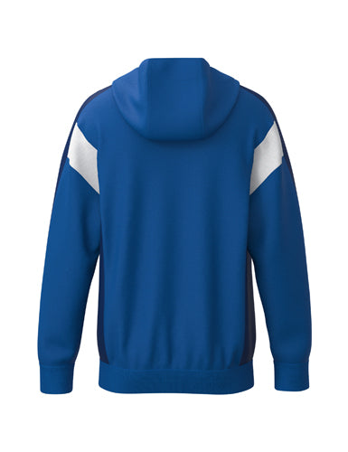 ERIMA CELEBRATE 125 Training Jacket with hood new royal/new navy – Rückansicht