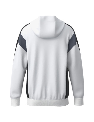 ERIMA CELEBRATE 125 Training Jacket with hood weiß/schwarz – Rückansicht