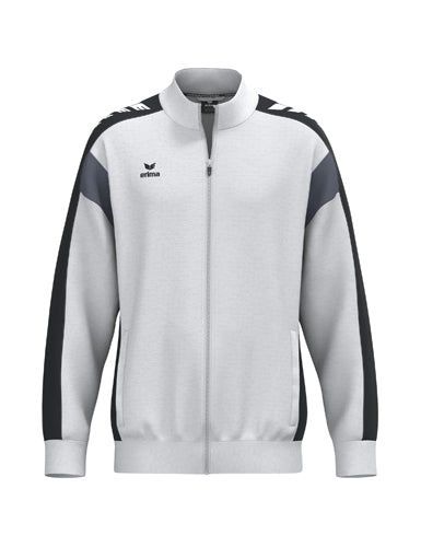 ERIMA CELEBRATE 125 Training Jacket weiß/schwarz – Vorderansicht
