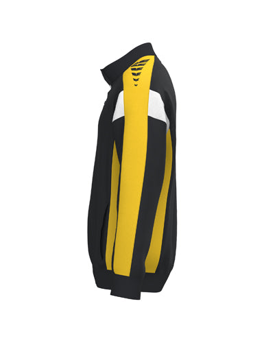 ERIMA CELEBRATE 125 Training Jacket schwarz/gelb – Seitenansicht