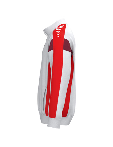 ERIMA CELEBRATE 125 Training Jacket weiß/rot – Seitenansicht