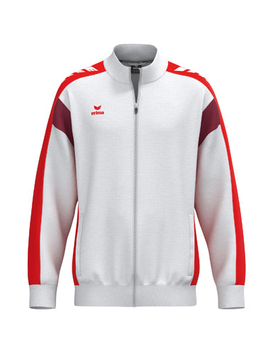 ERIMA CELEBRATE 125 Training Jacket weiß/rot – Vorderansicht